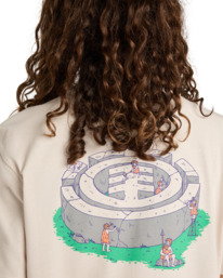 6 Stone Age - T-Shirt für Männer Beige ELYZT00556 Element