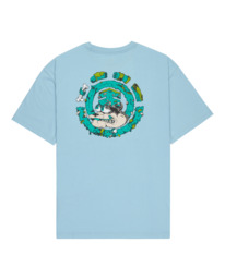 1 Bad Doggie - T-shirt de manga curta para Homem Azul ELYZT00560 Element