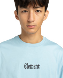 4 Bad Doggie - T-shirt de manga curta para Homem Azul ELYZT00560 Element