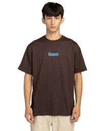 2 Bad Doggie - T-Shirt für Männer Braun ELYZT00560 Element