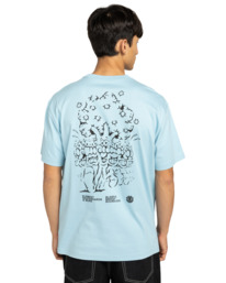 7 Motion Tree - T-Shirt für Männer Blau ELYZT00561 Element