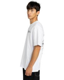 3 Motion Tree - T-Shirt für Männer Weiss ELYZT00561 Element