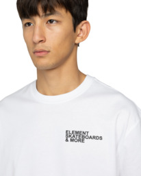 4 Motion Tree - T-Shirt für Männer Weiss ELYZT00561 Element