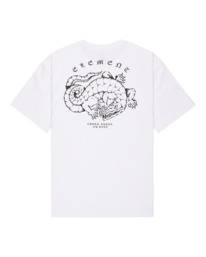 1 Aligator - Short Sleeve T-Shirt for Men White ELYZT00562 Element