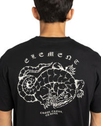 5 Aligator - Short Sleeve T-Shirt for Men Blue ELYZT00562 Element