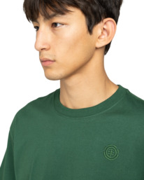 4 Aligator - Short Sleeve T-Shirt for Men Green ELYZT00562 Element