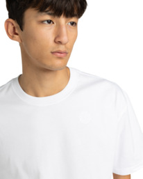 4 Aligator - Short Sleeve T-Shirt for Men White ELYZT00562 Element