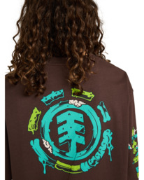 7 Rolling Dead - Longsleeve für Männer  ELYZT00563 Element