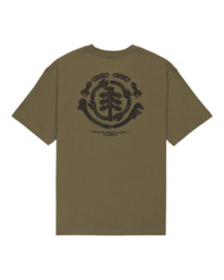 1 Iron Works - T-shirt met korte mouwen voor Heren Green ELYZT00565 Element