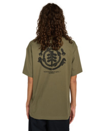 6 Iron Works - T-shirt met korte mouwen voor Heren Green ELYZT00565 Element
