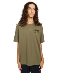 2 Iron Works - T-shirt met korte mouwen voor Heren Green ELYZT00565 Element