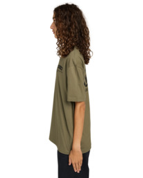 3 Iron Works - T-shirt met korte mouwen voor Heren Green ELYZT00565 Element
