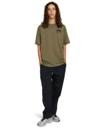5 Iron Works - T-shirt met korte mouwen voor Heren Green ELYZT00565 Element