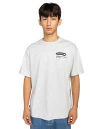 2 Iron Works - T-shirt met korte mouwen voor Heren Gray ELYZT00565 Element