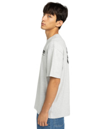 3 Iron Works - T-shirt met korte mouwen voor Heren Gray ELYZT00565 Element
