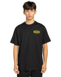 2 Grip It - Short Sleeve T-Shirt for Men Blue ELYZT00567 Element