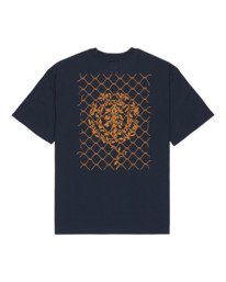 1 Anyways - T-shirt met korte mouwen voor Heren Blue ELYZT00568 Element