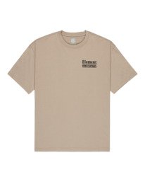 0 Anyways - T-shirt met korte mouwen voor Heren Beige ELYZT00568 Element