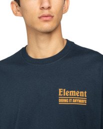 4 Anyways - T-shirt met korte mouwen voor Heren Blue ELYZT00568 Element