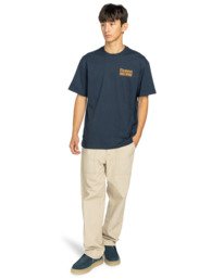 6 Anyways - T-shirt met korte mouwen voor Heren Blue ELYZT00568 Element