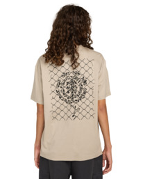 6 Anyways - T-shirt met korte mouwen voor Heren Beige ELYZT00568 Element