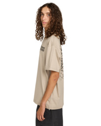 3 Anyways - T-shirt met korte mouwen voor Heren Beige ELYZT00568 Element