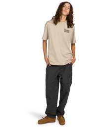 5 Anyways - T-shirt met korte mouwen voor Heren Beige ELYZT00568 Element