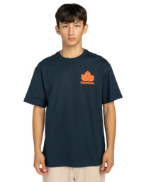 2 Sporting - Short Sleeve T-Shirt for Men Blue ELYZT00569 Element