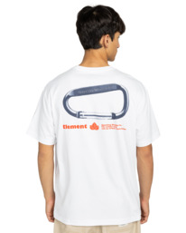 7 Sporting - Maglietta a maniche corte da Uomo White ELYZT00569 Element