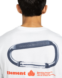 5 Sporting - Maglietta a maniche corte da Uomo White ELYZT00569 Element