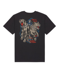 1 Timber Guard Dogs - T-shirt de manga curta para Homem Preto ELYZT00572 Element