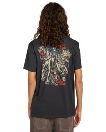 7 Timber Guard Dogs - T-shirt de manga curta para Homem Preto ELYZT00572 Element