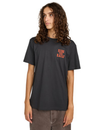 2 Timber Guard Dogs - T-shirt de manga curta para Homem Preto ELYZT00572 Element