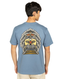 7 Timber Freight Train - T-shirt de manga curta para Homem Azul ELYZT00573 Element