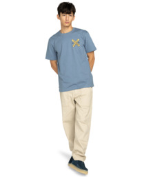 6 Timber Freight Train - T-shirt de manga curta para Homem Azul ELYZT00573 Element