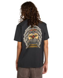 7 Timber Freight Train - T-shirt de manga curta para Homem Preto ELYZT00573 Element