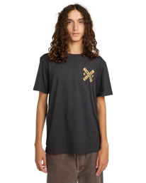 2 Timber Freight Train - T-shirt de manga curta para Homem Preto ELYZT00573 Element