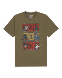 0 Timber Boxcar - Short Sleeve T-Shirt for Men Green ELYZT00574 Element