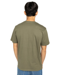6 Timber Boxcar - Short Sleeve T-Shirt for Men Green ELYZT00574 Element