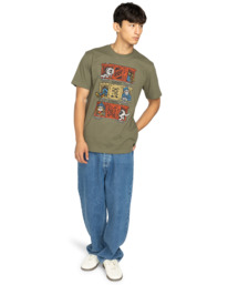 5 Timber Boxcar - Short Sleeve T-Shirt for Men Green ELYZT00574 Element