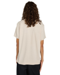 6 Timber Boxcar - Short Sleeve T-Shirt for Men Beige ELYZT00574 Element