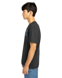 3 Timber On Track - Short Sleeve T-Shirt for Men Black ELYZT00575 Element