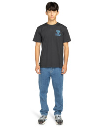 6 Timber On Track - Short Sleeve T-Shirt for Men Black ELYZT00575 Element