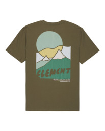 1 Sunrise - T-Shirt für Männer Grün ELYZT00576 Element