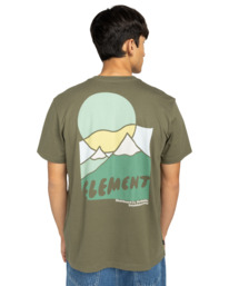 7 Sunrise - T-Shirt für Männer Grün ELYZT00576 Element