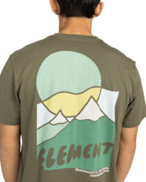 5 Sunrise - T-Shirt für Männer Grün ELYZT00576 Element