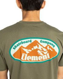 5 Epic - Camiseta de manga corta para hombre Verde ELYZT00578 Element