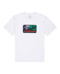 0 Memory - T-shirt de manga curta para homem Branco ELYZT00579 Element