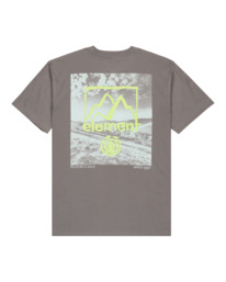 2 Open Hills - Camiseta de manga corta para hombre Negro ELYZT00580 Element