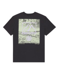 2 Open Hills - Short Sleeve T-Shirt for Men Black ELYZT00580 Element